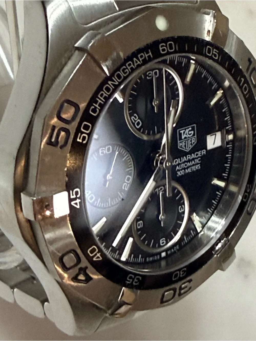 Tag Heuer Aquaracer CAF2110 Calibre 16 Chronograph Box & Booklets Unpolished